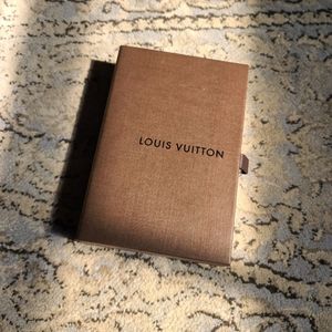 Authentic Louis Vuitton small wallet box